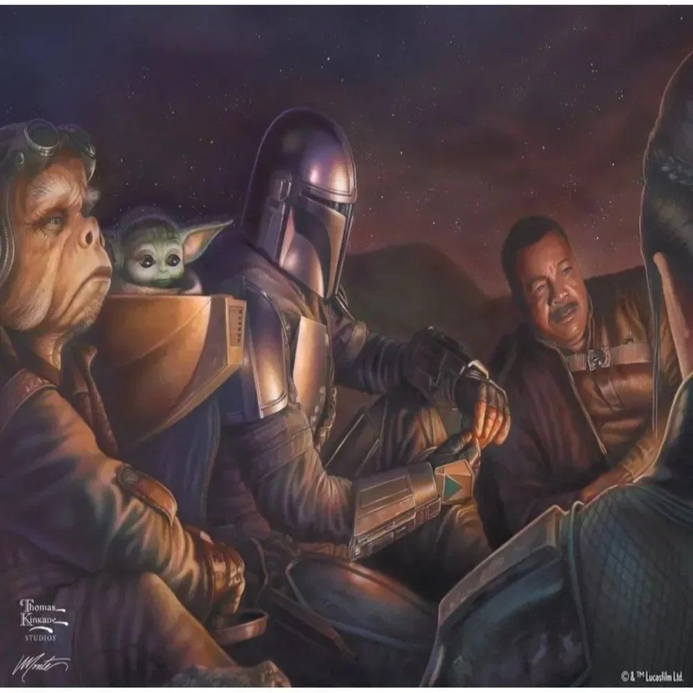 Star Wars The Mandalorian 3 Interlocking Jigsaw Puzzles